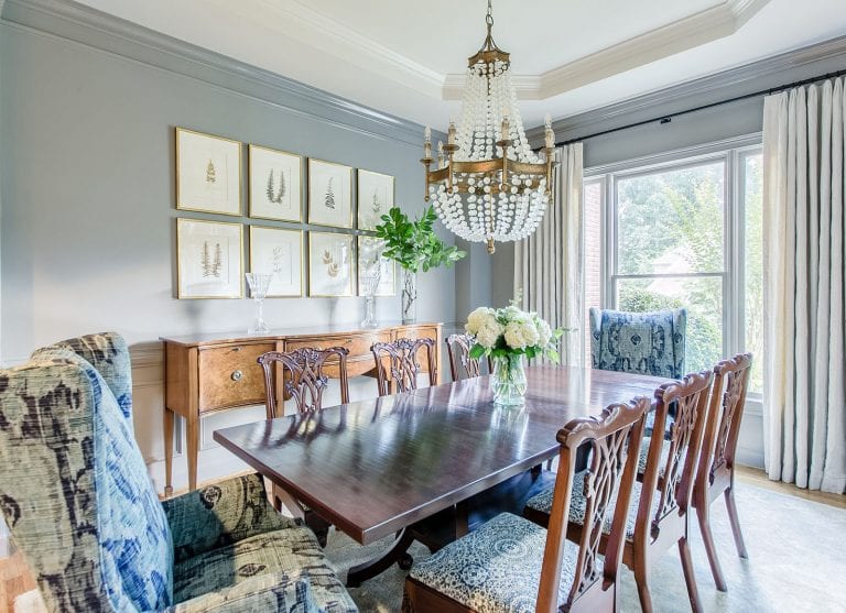 Dining Room designed by Alexis Taylor Interiors